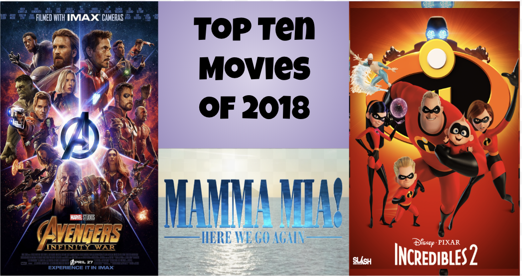 Top Ten Movies 2018 The