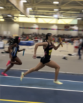 Abby Lothian breaks school record in the 55m dash