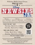 Extra! Extra! Wellesley Middle School performing Newsies Jr.