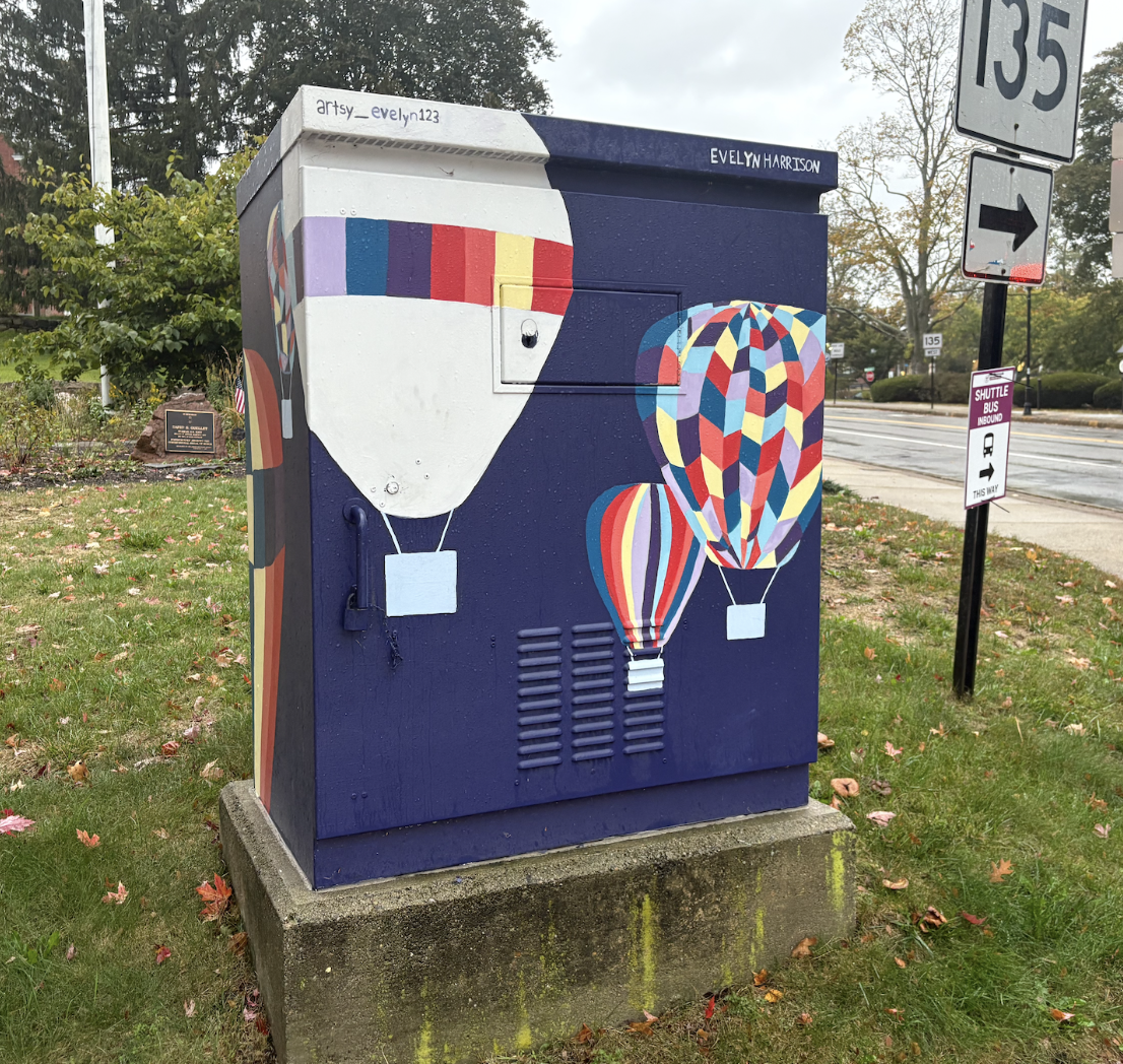 Wellesley artists unite the community with electrical box art