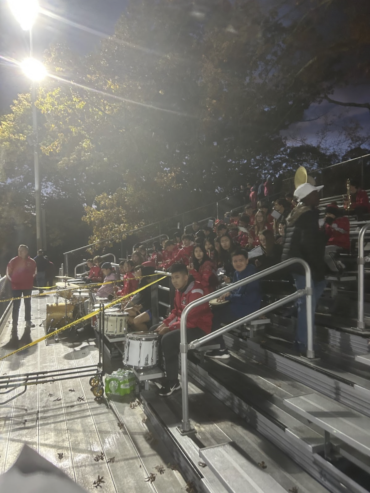 Pep band brings life to Friday Night Lights